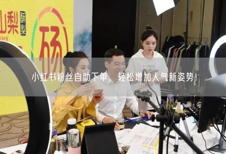 小红书粉丝自助下单，轻松增加人气新姿势！