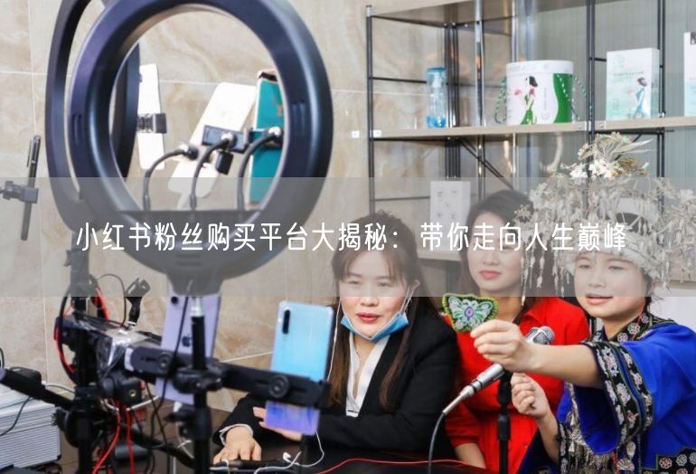 小红书粉丝购买平台大揭秘：带你走向人生巅峰