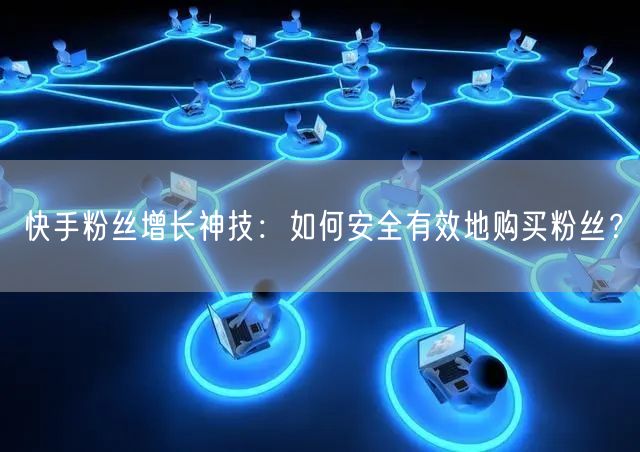 快手粉丝增长神技：如何安全有效地购买粉丝？